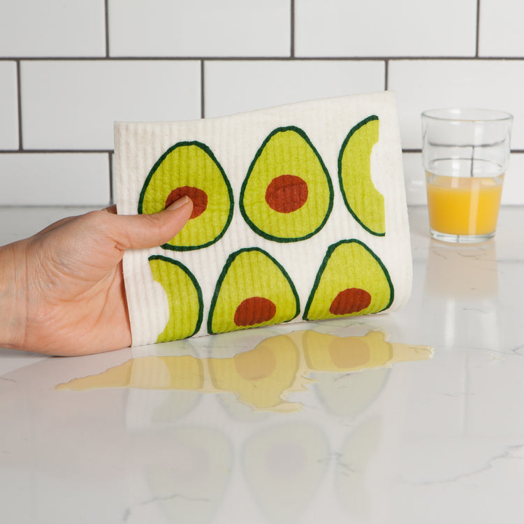 Avocados Swedish Dishcloth