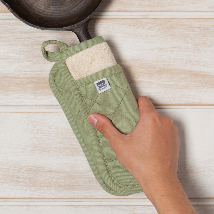 Superior Sage Green Pocket Potholder