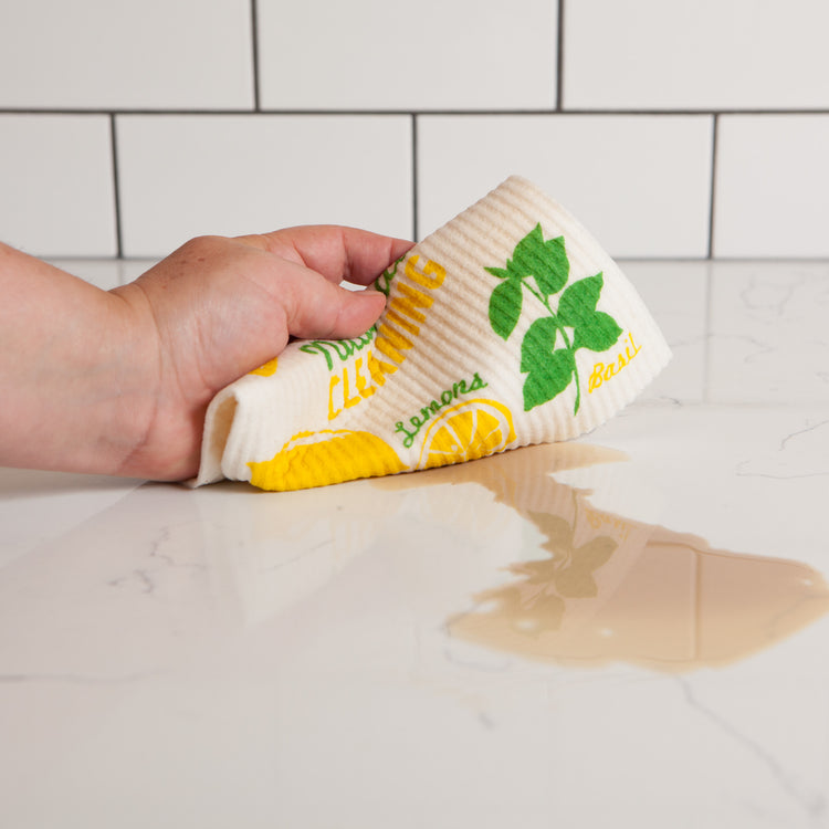 Natural Cleaning Swedish Sponge Cloth