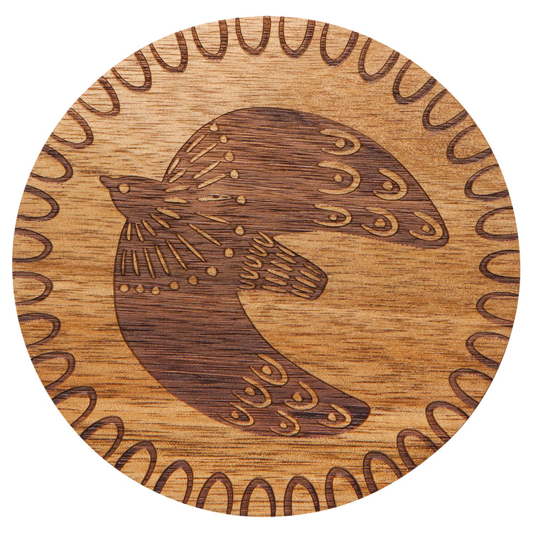 Myth Engraved Coasters Set of 4