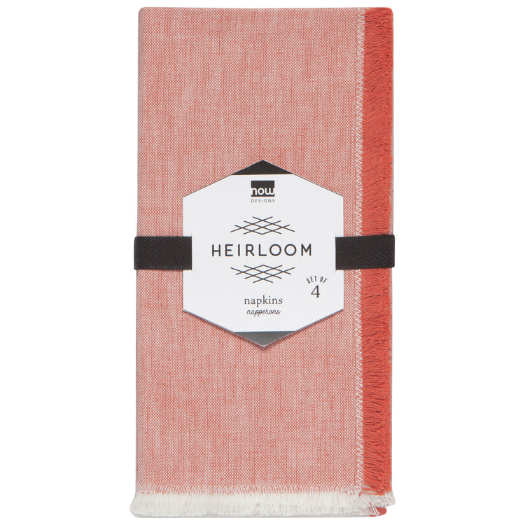 Clay Chambray Napkins Set of 4