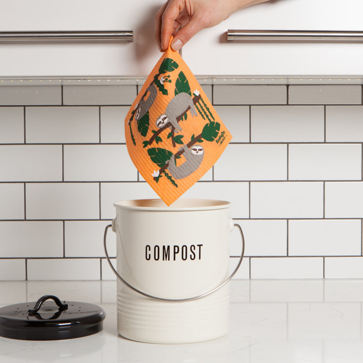 Sybil Sloth Swedish Dishcloth