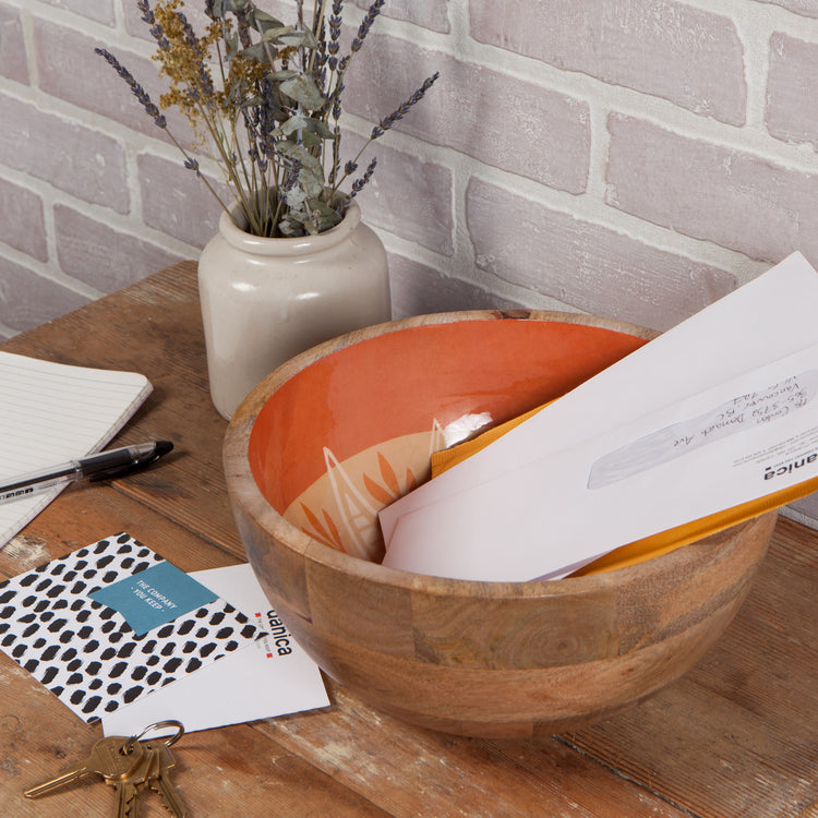 Soleil Mango Wood Serving Bowl