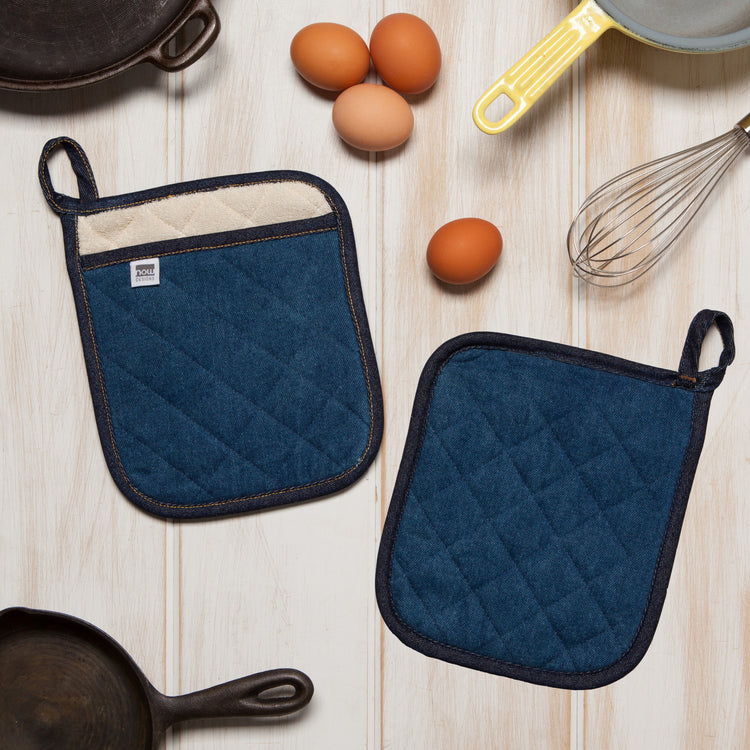 Superior Denim Pocket Potholder