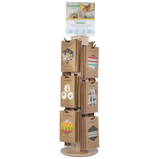 Beeswax Wrap Counter Display