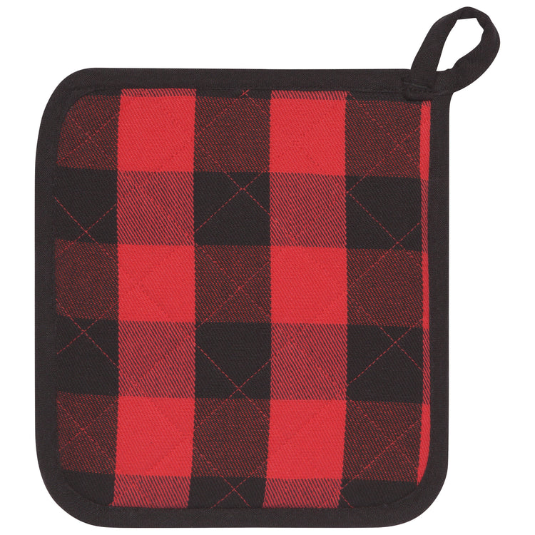 Superior Red Buffalo Check Potholder