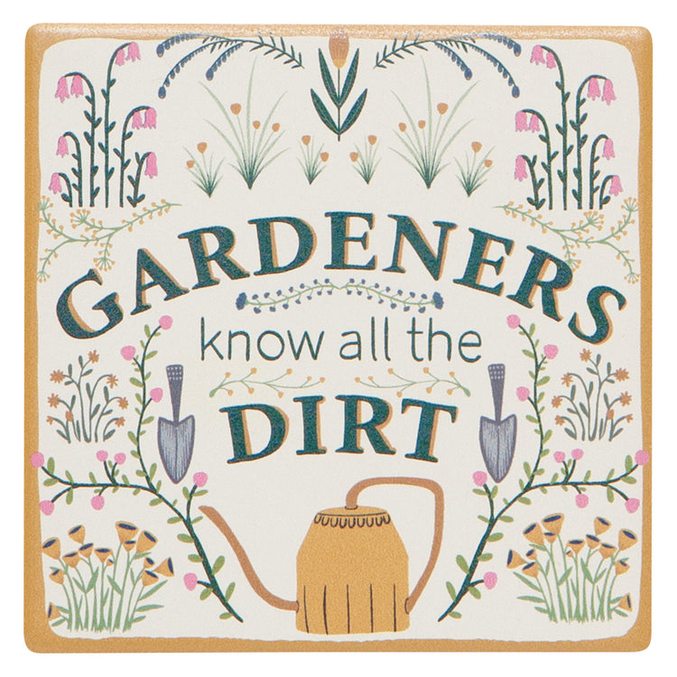 Smarty Plants Soak Up Coaster Set of 4