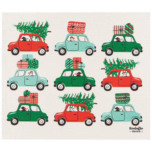 Winter Wheels XL Swedish Dishcloth