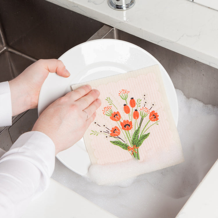 Bouquet Swedish Sponge Cloth