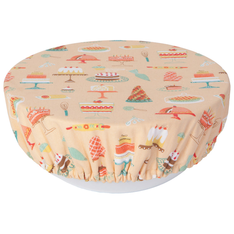 Cake Walk Bowl Covers Set of 2