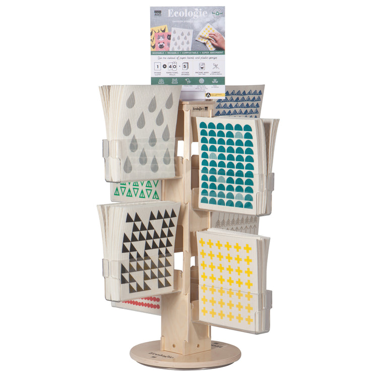 Swedish Sponge Cloth Counter Display