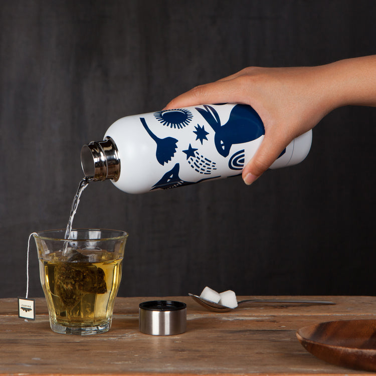 Timber Stainless Steel Water Bottle