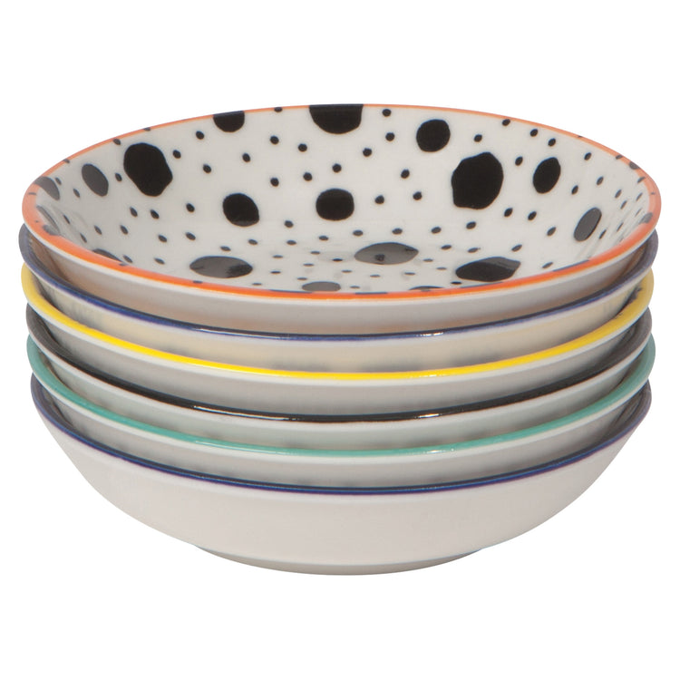 Bits & Dots Multi Stamped Pinch Bowls Set of 6