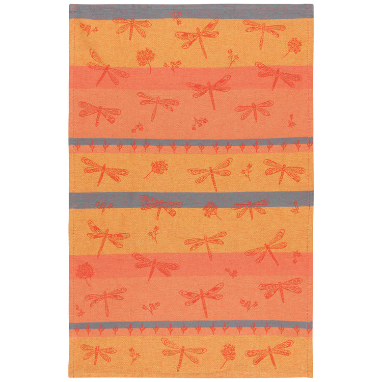 Dragonfly Woven Jacquard Dishtowel