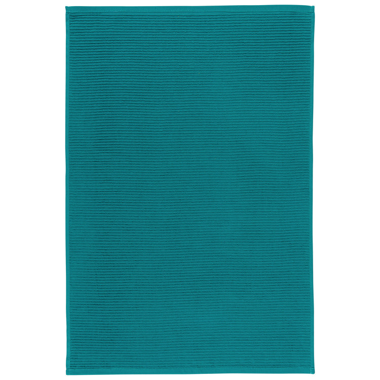 Ripple Peacock Green Dishtowel