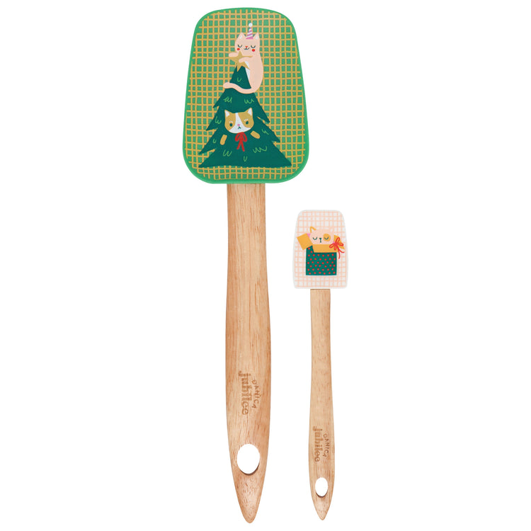 Let it Meow Christmas Spoonulas Set of 2