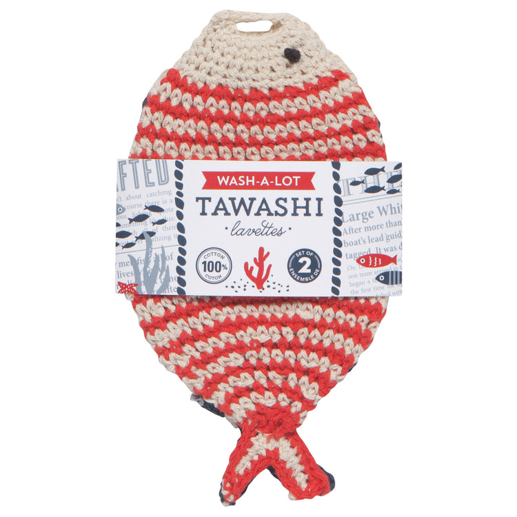 Little Fish Crochet Sponges Set of 2