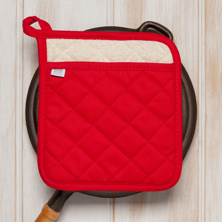 Superior Red Pocket Potholder