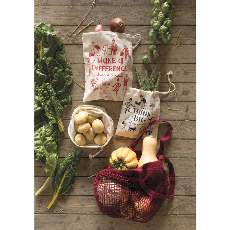 Shop Local Produce Bags Set of 3