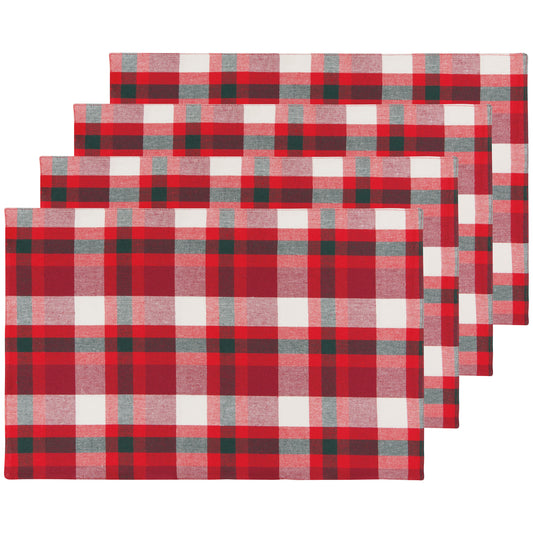 Recycled Cotton Tannenbaum Christmas Placemats Set of 4