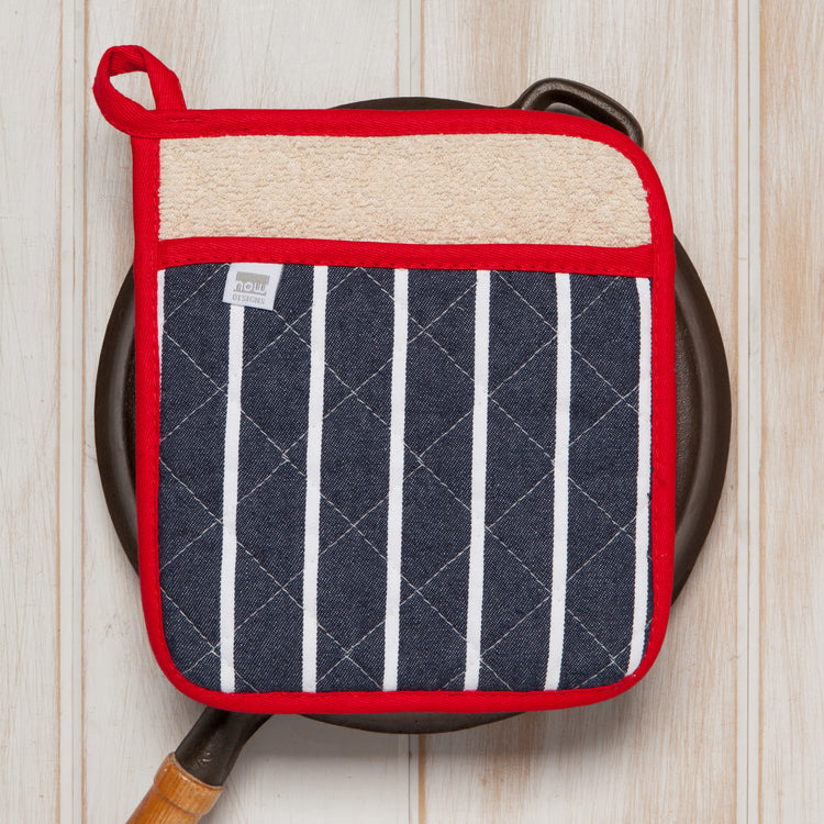 Superior Butcher Stripe Pocket Potholder