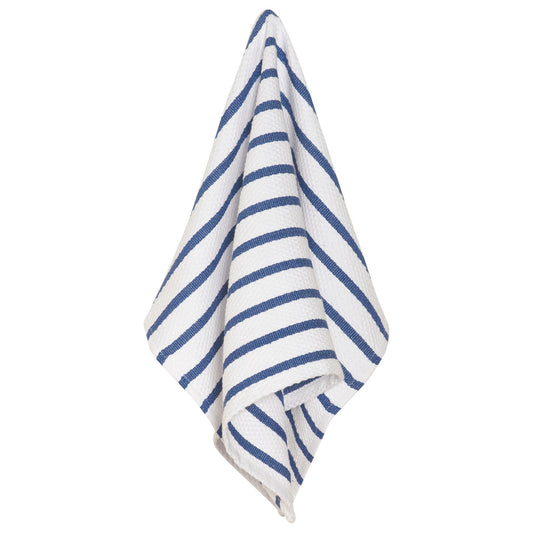 Basketweave Royal Blue Dishtowel