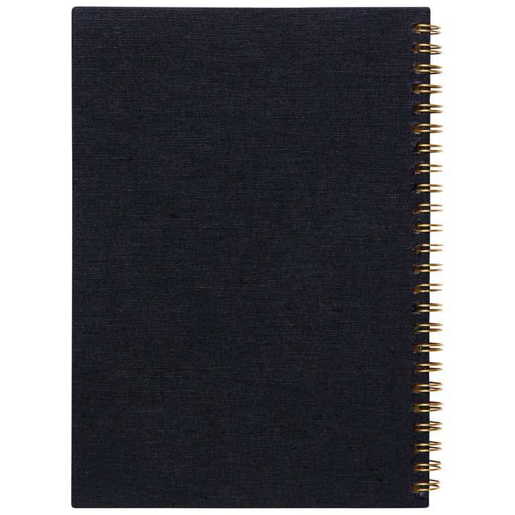 Amulet Ring Bound Embroidered Notebook