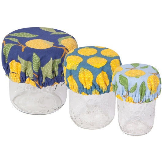 Lemons Mini Bowls Cover Set of 3