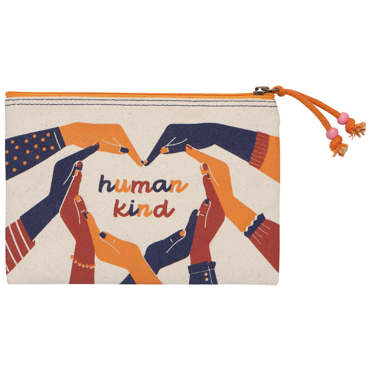 Human Kind Zipper Pouches Set of 2