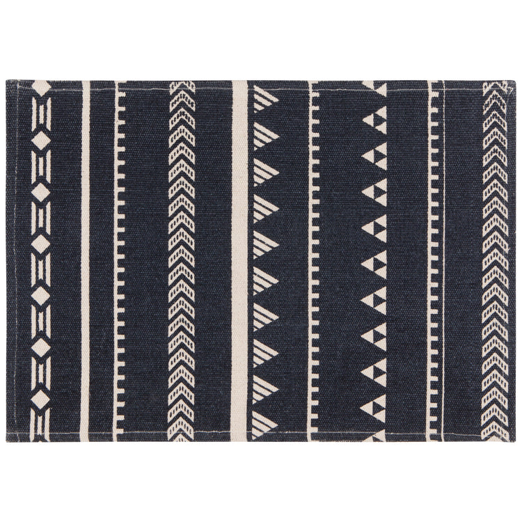 Midnight Symmetry Placemats Set of 4