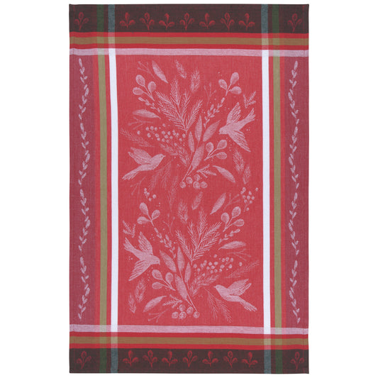Winterbough Christmas Jacquard Dishtowel