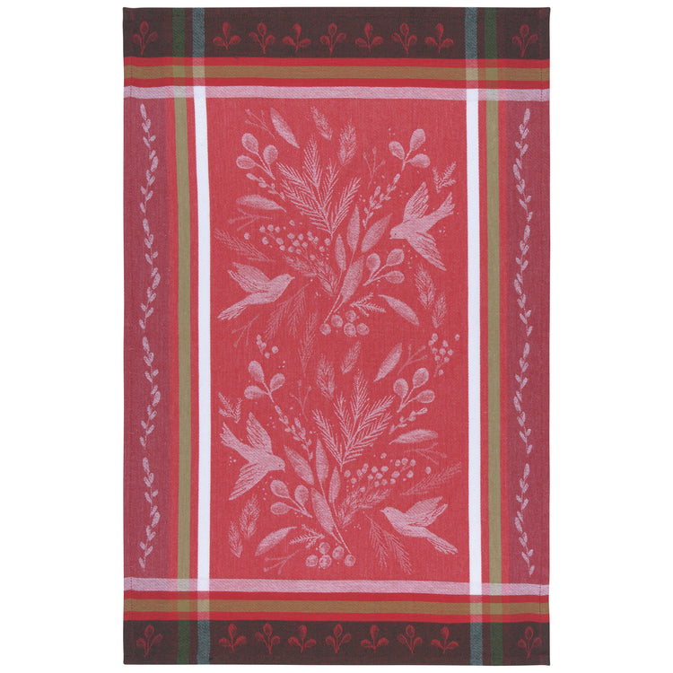 Winterbough Christmas Jacquard Dishtowel