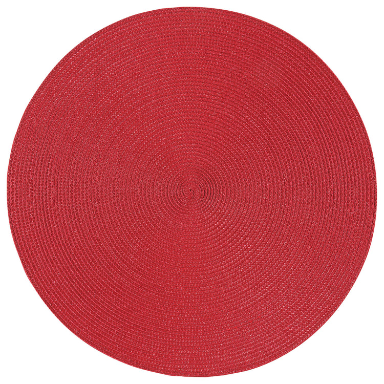 Disko Chili Red Round Placemat