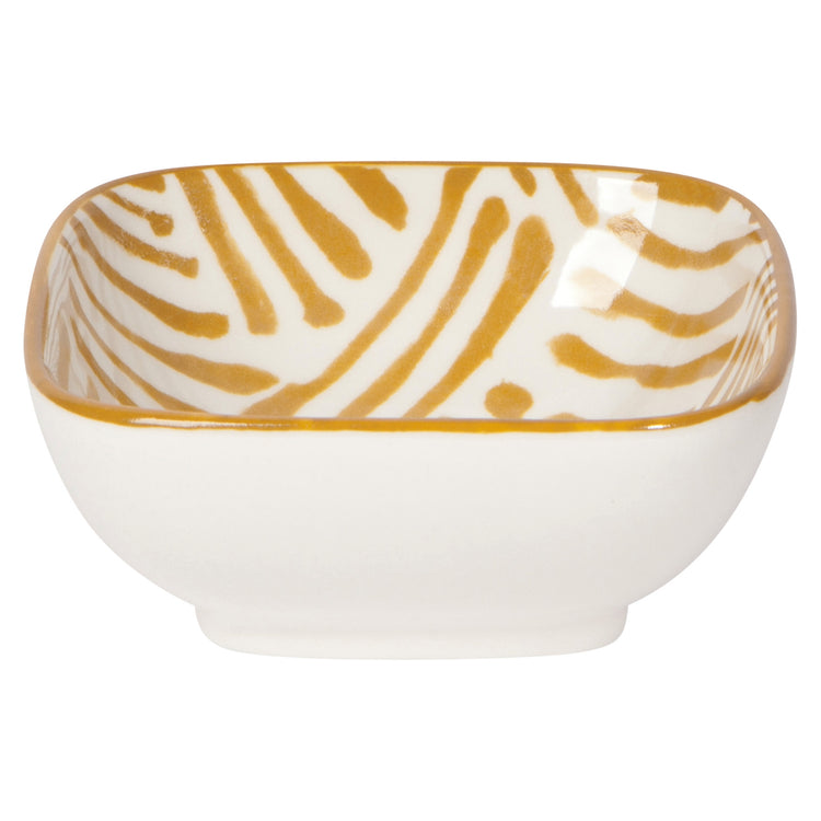 Mix and Prep Stamped Square Pinch Bowls Set of 4