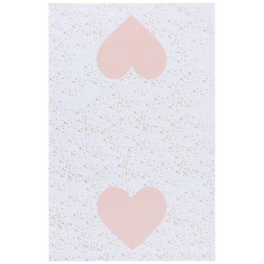 Heart Cotton Cotton Dishtowel