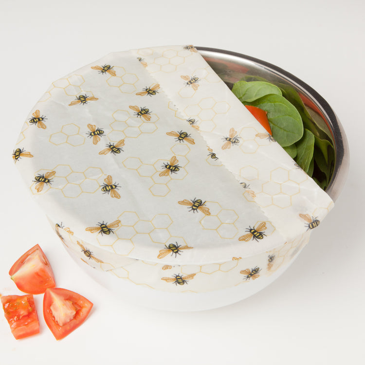 Bees Beeswax Wrap Set of 3