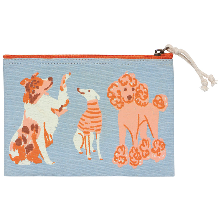 Puppos Zipper Pouches Set of 2