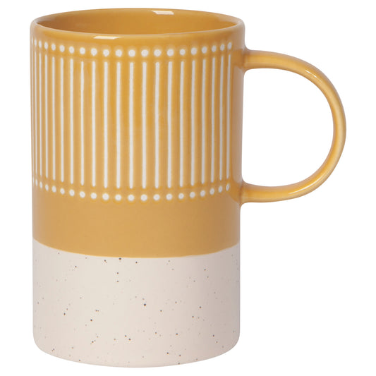 Ochre Etch Mug 14 oz