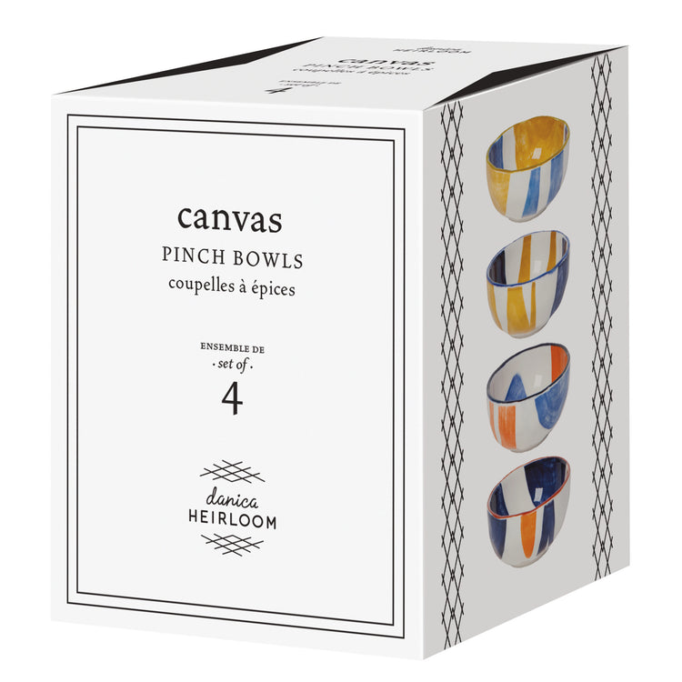 Canvas Pinch Bowls Set of 4