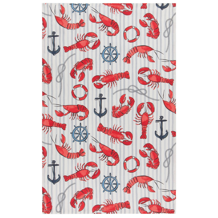 Lobster Coordinated Dishtowels Set of 2