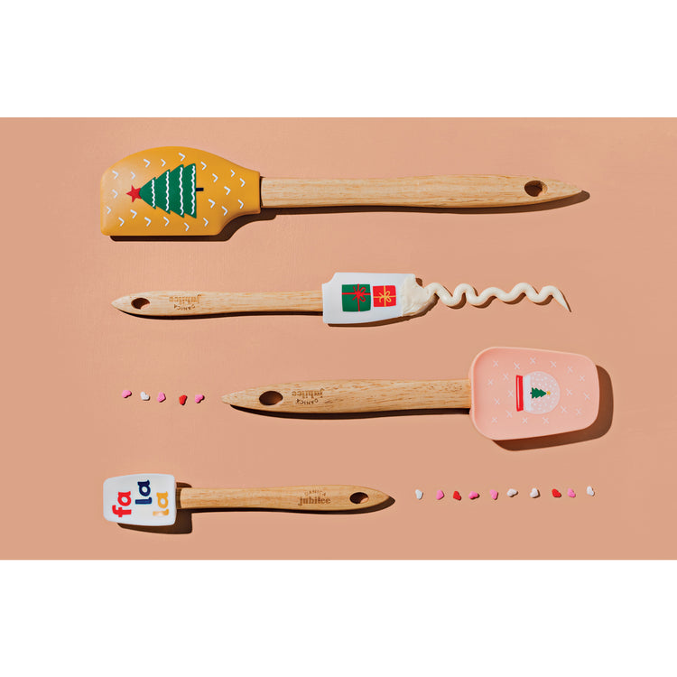Ugly Christmas Sweater Silicone Spatulas Set of 2