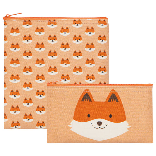 Daydream Fox Snack Bags Set of 2