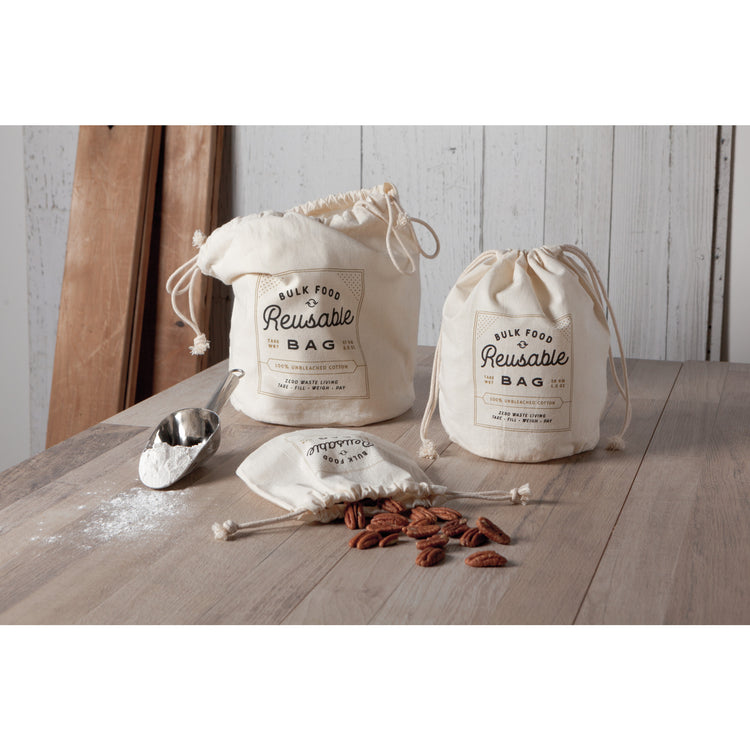 Bulk Grocer Bags Set of 2