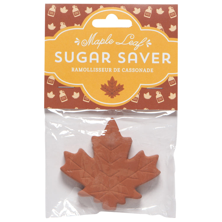 Maple Leaf Terracotta Sugar Saver