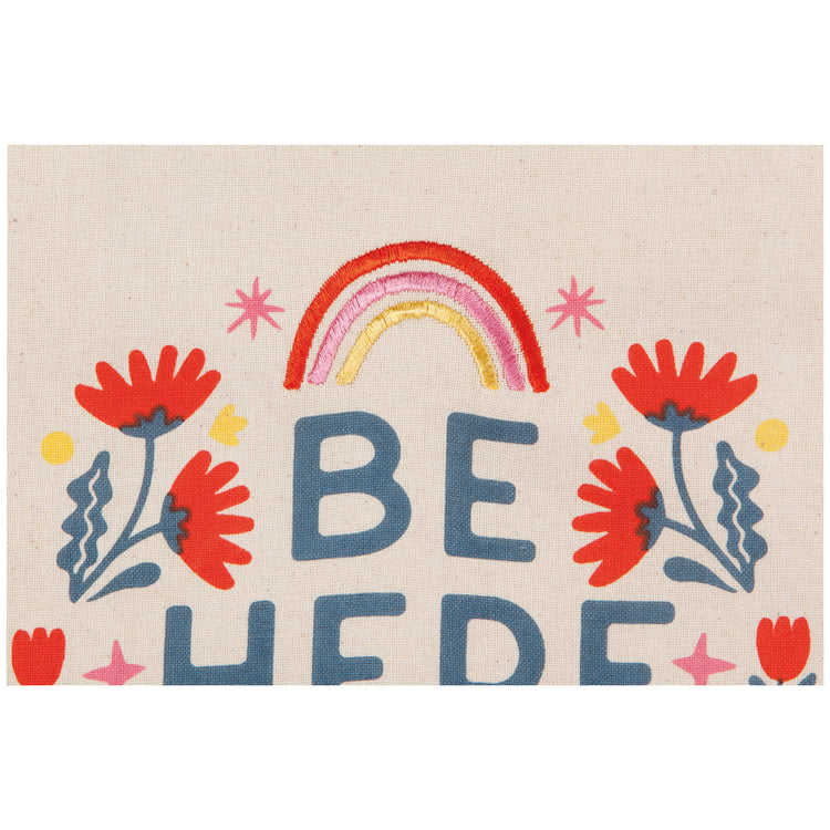 Be Here Now Decorative Dishtowel