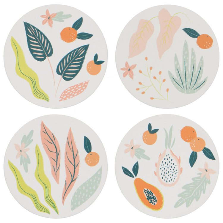 Paradise Soak Up Coasters Set of 4