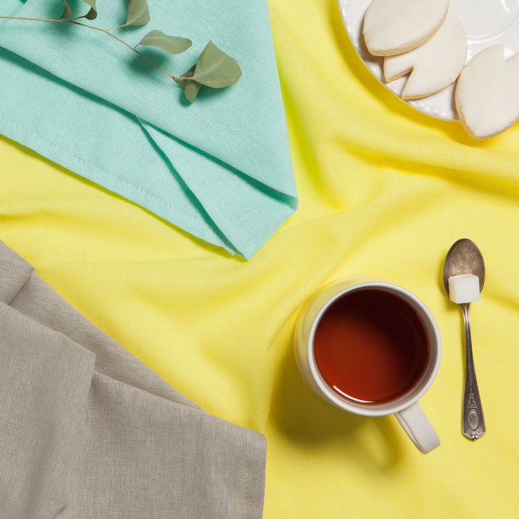 Jade Moonstruck Zest Floursack Dishtowels Set of 3