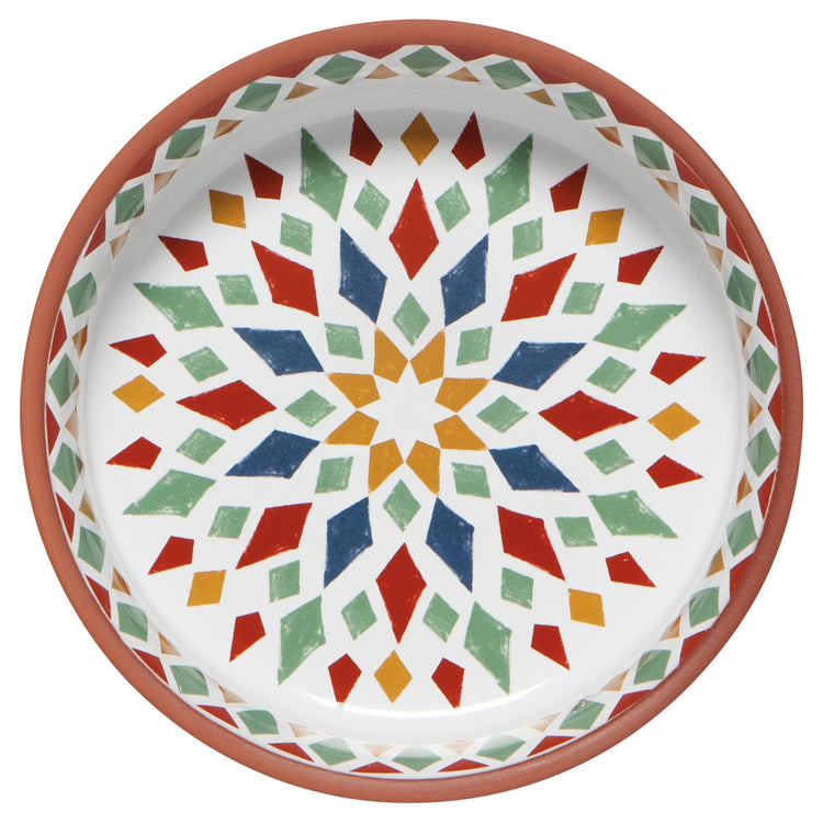 Kaleidoscope Terracotta Small Dishes Set of 2