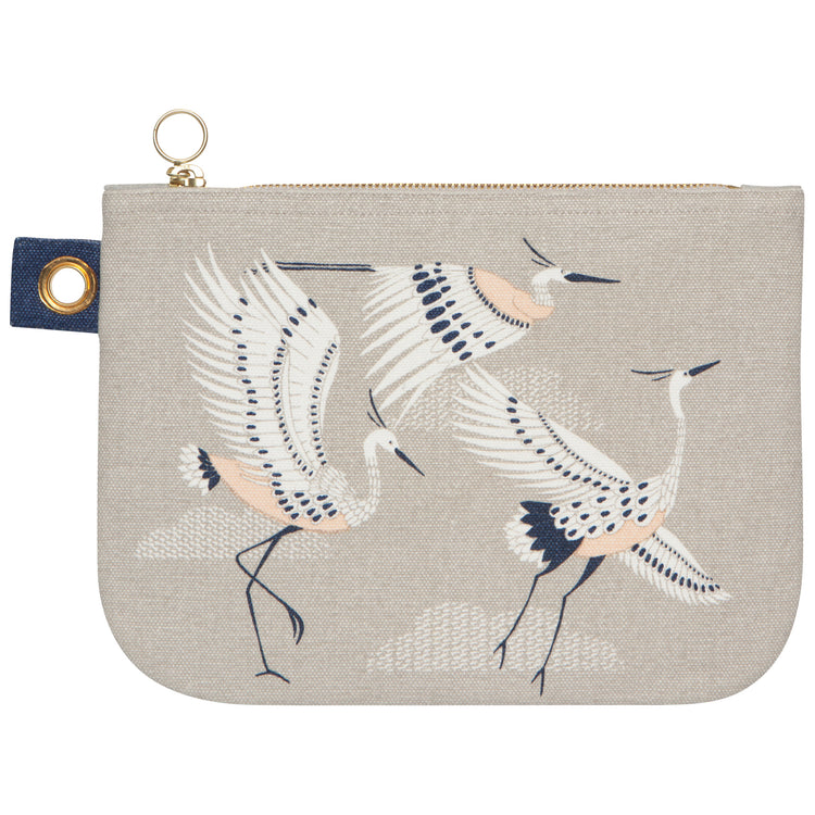 Flight Of Fancy Large Zipper Pouch