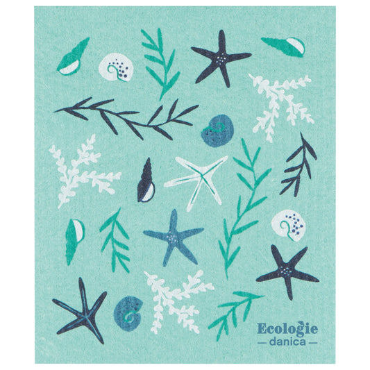 Coastal Treasures Swedish Dishcloth